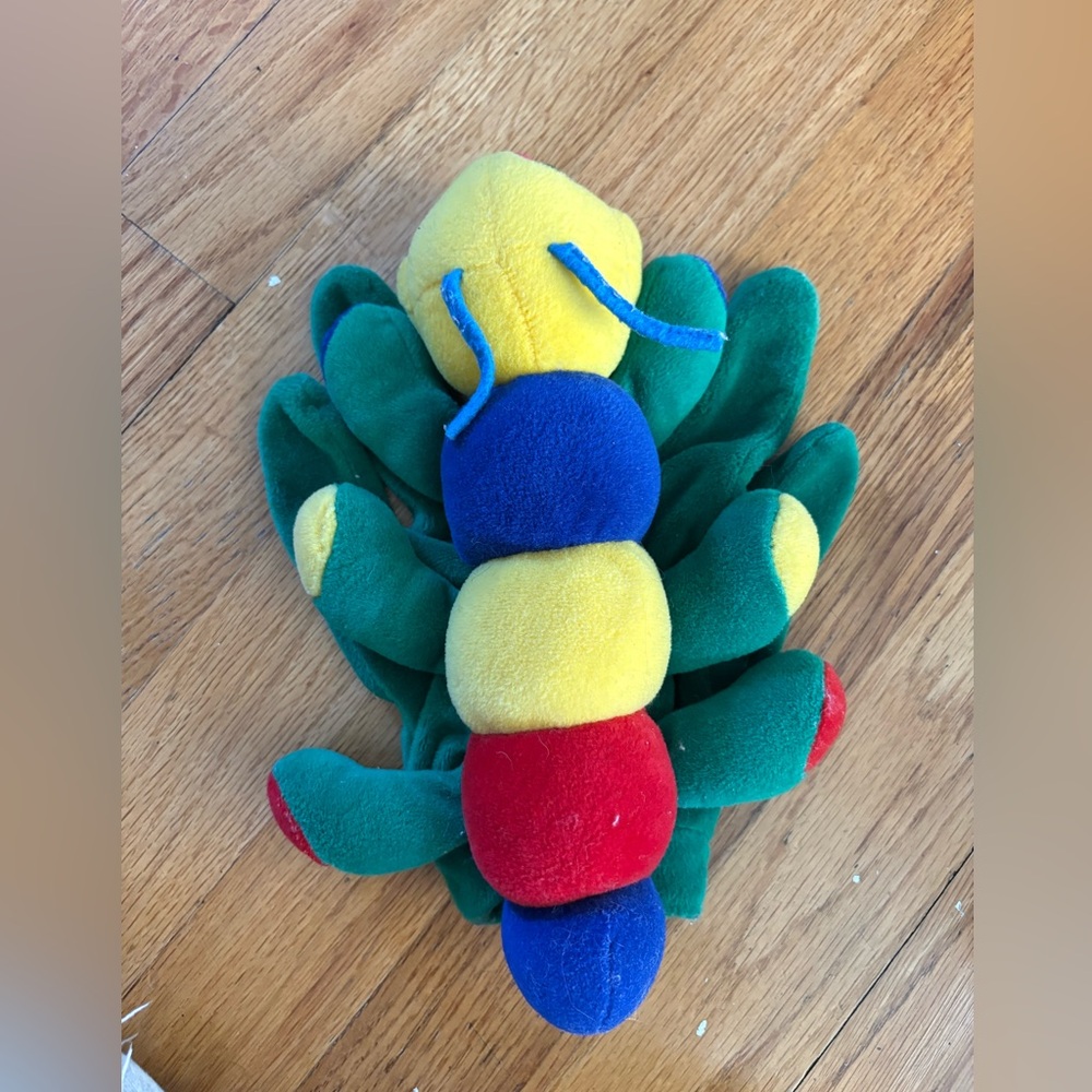 Retro 1994 Plush Creations Caterpillar Glove Puppet - Picture 2 of 5